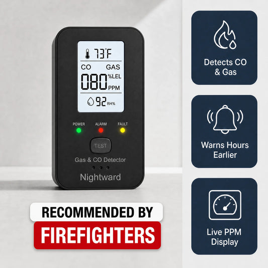 Nightward 4-in-1 CO Detector for RVs