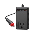 12V car adapter for RVs with US outlet, two USB ports and USB-C – powers the Nightward 4-in-1 CO Detector on the road